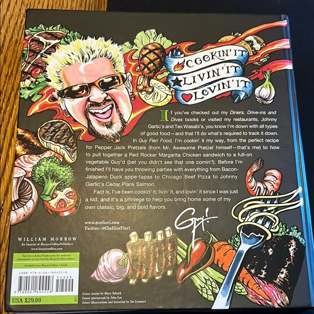 Guy Fieri Food Cookbook